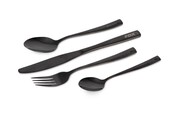 Fox Cookware Black Stainless Cutlery Set