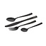 FOX  Set di posate in acciaio inox nero Fox Cookware