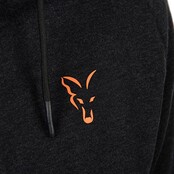 Fox Collection Leichter Hoodie Schwarz & Orange