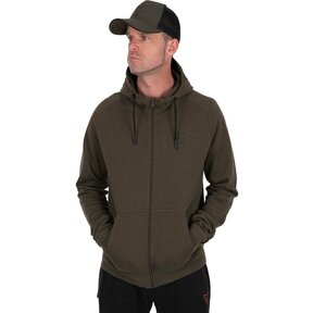 Fox Collection Leichter Hoodie Grün & Schwarz