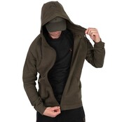 Fox Collection Leichter Hoodie Grün & Schwarz