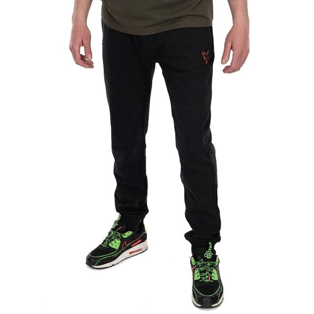 Pantalón deportivo ligero Fox Collection negro y naranja