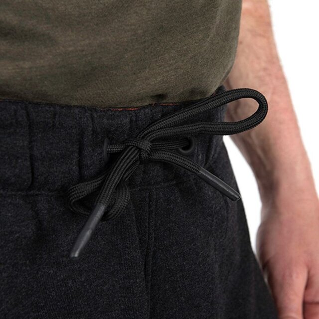 Fox Collection Leichte Jogginghose, Schwarz & Orange