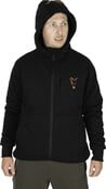 Chaqueta Sherpa Fox Collection negra y naranja