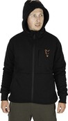 Fox Collection Sherpa Jacket Black & Orange