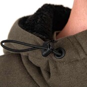 Fox Collection Sherpa Jacket Green & Black