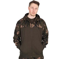 Fox Letvægts Khaki/Camo Split Lynlås Hættetrøje