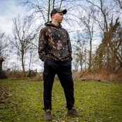 Fox Letvægts Sort/Camo Joggingbukser