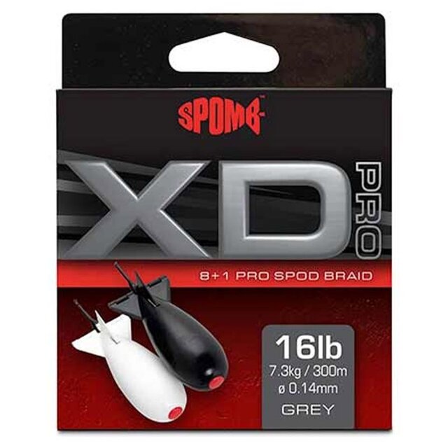 SPOMB XD Pro Braid Gray 8+1 - 0.14mm - 16LBs
