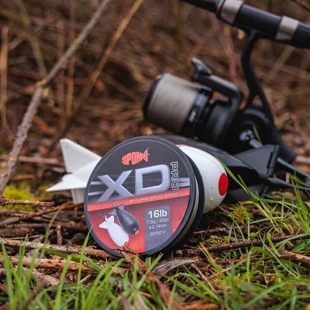 SPOMB XD Pro Braid Gris 8+1 - 0,14 mm - 16 lb
