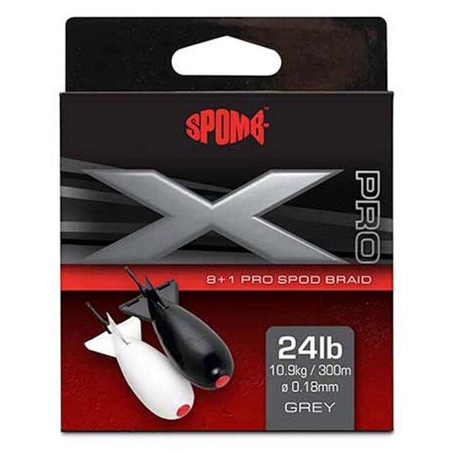 SPOMB XD Pro Braid Gray 8+1 - 0.18mm - 24LBS