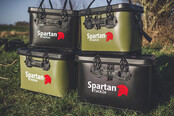 Spartan Tackle Carbon EVA Bordtaske Grøn XL