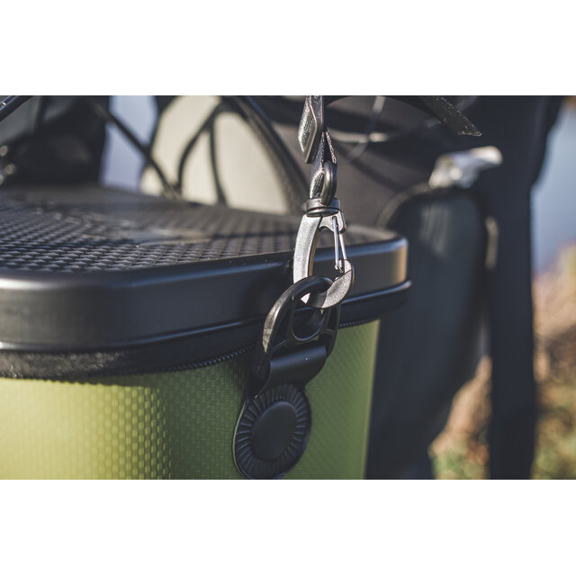 Borsa da tavolo Spartan Tackle in carbonio EVA, verde, taglia XL