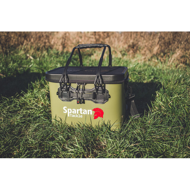 Bolsa de mesa Spartan Tackle Carbon EVA verde