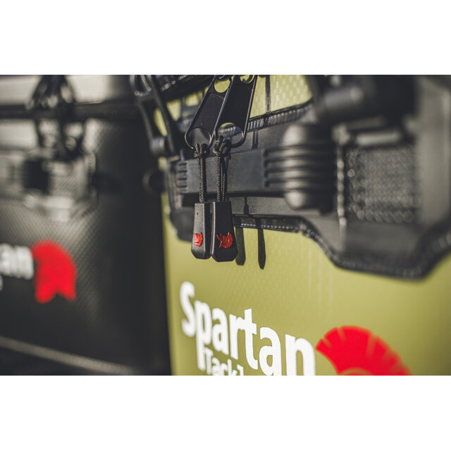 Bolsa de mesa Spartan Tackle Carbon EVA verde