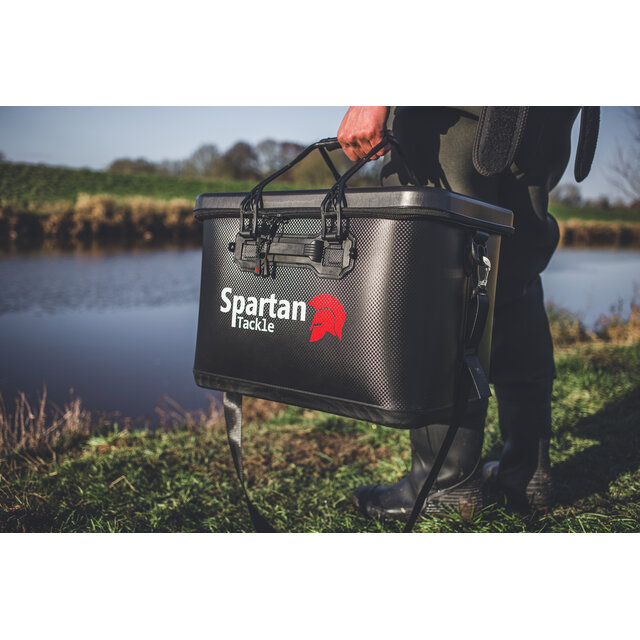 Spartan Tackle Carbon EVA Tischtasche Schwarz XL