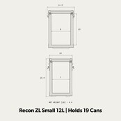 DOMETIC Recon Softside ZL Pequeño Liquen 12L