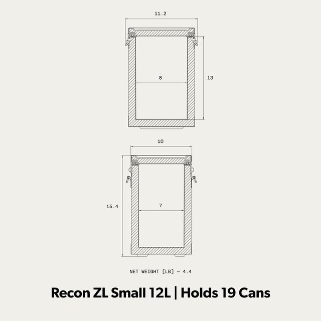 DOMETIC Recon Softside ZL Pequeño Liquen 12L