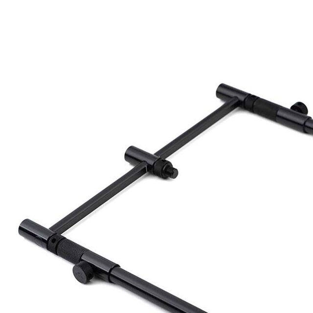 Fox Black Label Slim Adjustable 2 Rod Buzz Bars