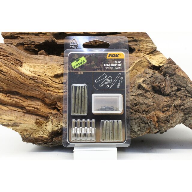 Kit clip per piombo Fox Edges Camo Slik taglia 10