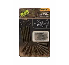Fox Edges Camo Safety Lead Clip Kit Size 7