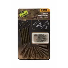 Fox Edges Camo Sikkerhedsline Clip Kit Størrelse 7