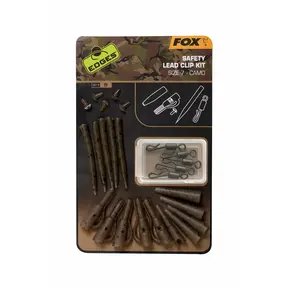 Kit de clip de seguridad para correa Fox Edges Camo, tamaño 7