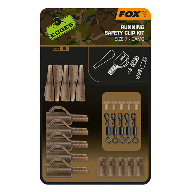 Kit clip di sicurezza Fox Edges Running