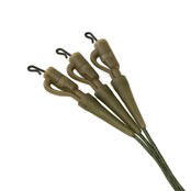 Trakker Leadfree Leadclip Leader Paquete de 3 (75 cm)