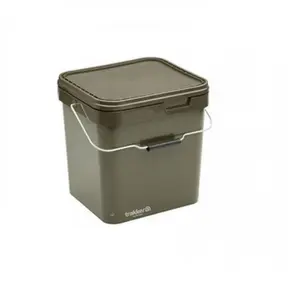 Cubo cuadrado Trakker Olive - 17 litros