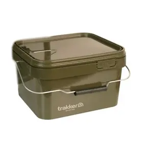 Seau carré Trakker Olive - 5 litres
