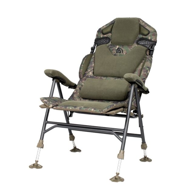 Sillón reclinable Trakker Levelite Longback Camo