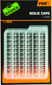 Tappi per boilies FOX Edges trasparenti, 120 pezzi
