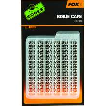 Tappi per boilies FOX Edges trasparenti, 120 pezzi