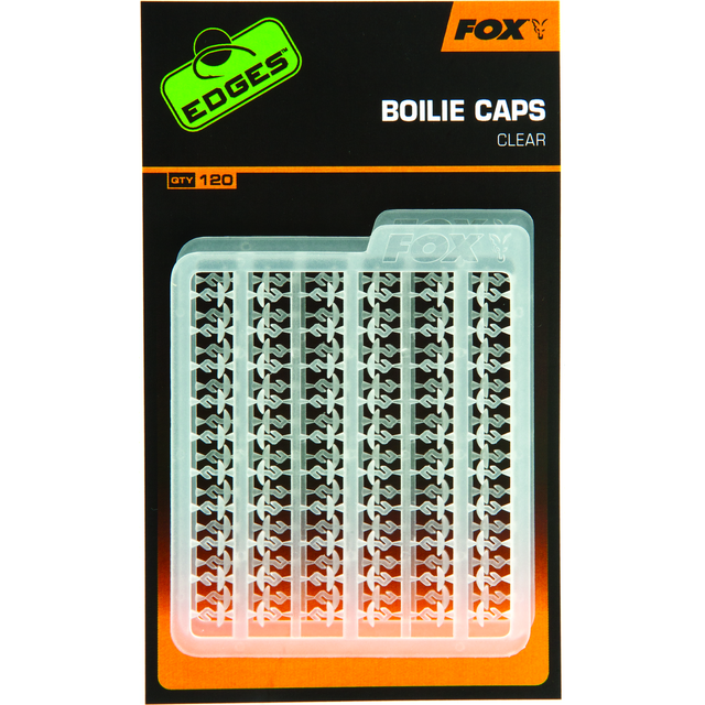 FOX Edges Boilie Caps clear 120pcs