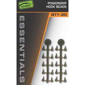 FOX Edges Naturals PowerGrip Hook Beads 20 pezzi