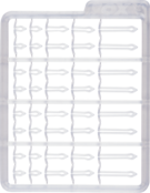 Butées d'extension FOX Edges (2 pièces) transparentes