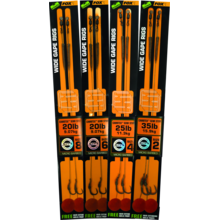 FOX Edges Wide Gape Größe 6 20lb Camotex Semi Stiff 2 Stück