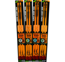 FOX Edges Curve Short Size 2 35lb Camotex Semi Stiff 2pcs