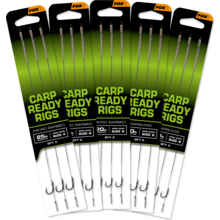 FOX Carp Ready Rigs Wide Gape Size 6 20lb 3pcs