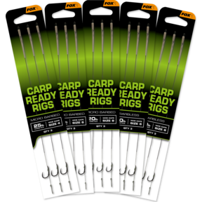 FOX Carp Ready Rigs Weitmasche Größe 6 20lb 3 Stück