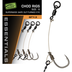 FOX Edges SWOG Chod Rigs Taglia 4 3 pezzi