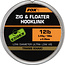 FOX  FOX Zig and Floater Hooklink Trans Khaki 10lb 0.26mm