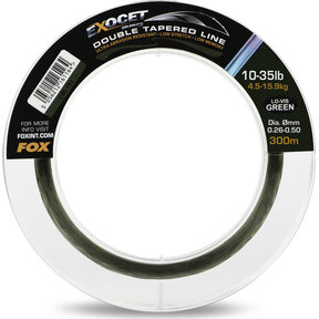 FOX Exocet Pro Low Vis green Double Tapered Line 0.26mm 0.50mm 300m