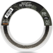 Filo da pesca FOX Soft Steel Fleck Camo Leader 60lb 27.3kg 0.70mm 80m
