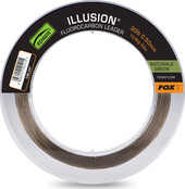 FOX Illusion Fluorocarbon Leader 30lb 13.6kg 0.50mm 50m Naturals green