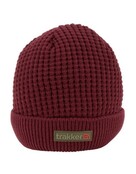 Trekker Plum textured beanie