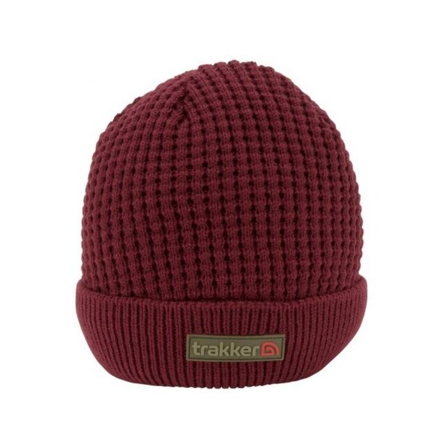 Trekker Plum textured beanie