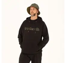 Trakker CR Logo Kapuzenpullover Schwarz Camo