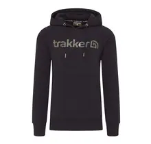 Trakker CR Logo Kapuzenpullover Schwarz Camo